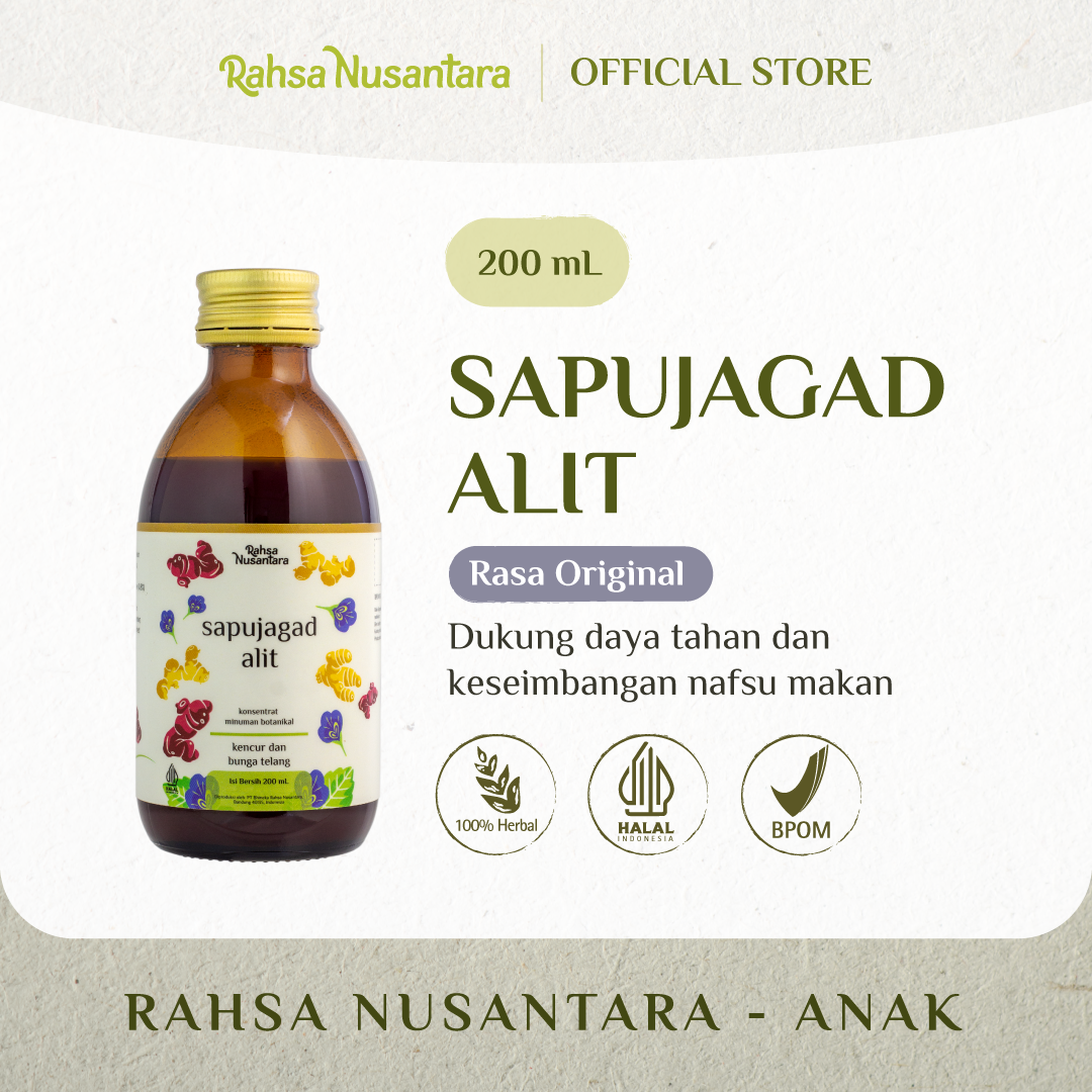 Sapujagad Alit Rasa Original 200mL | BPOM - Vitamin Herbal Daya Tahan Tubuh | by Rahsa Nusantara