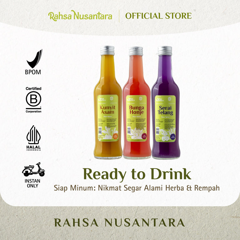 Kunyit Asam Ready to Drink by Rahsa Nusantara | Instant Bandung Only