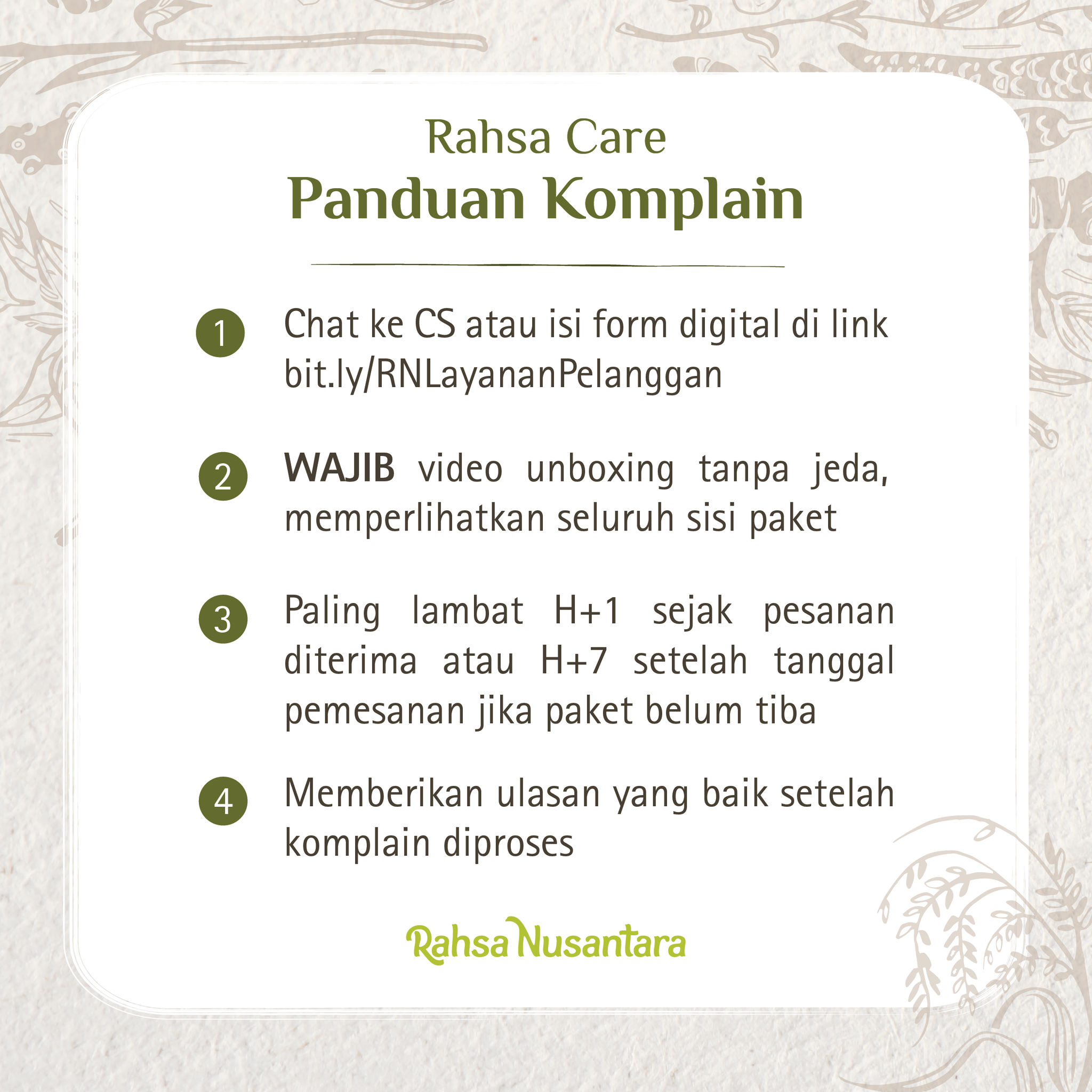 Paket #SediaRahsa Rawat Napas - Suplemen Herbal Alami by Rahsa Nusantara