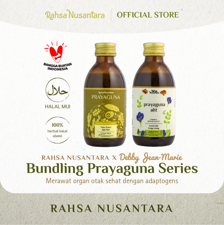 Bundling Prayaguna Series 235 mL | BPOM - Suplemen Herbal Tumbuh Kembang Otak | by Rahsa Nusantara