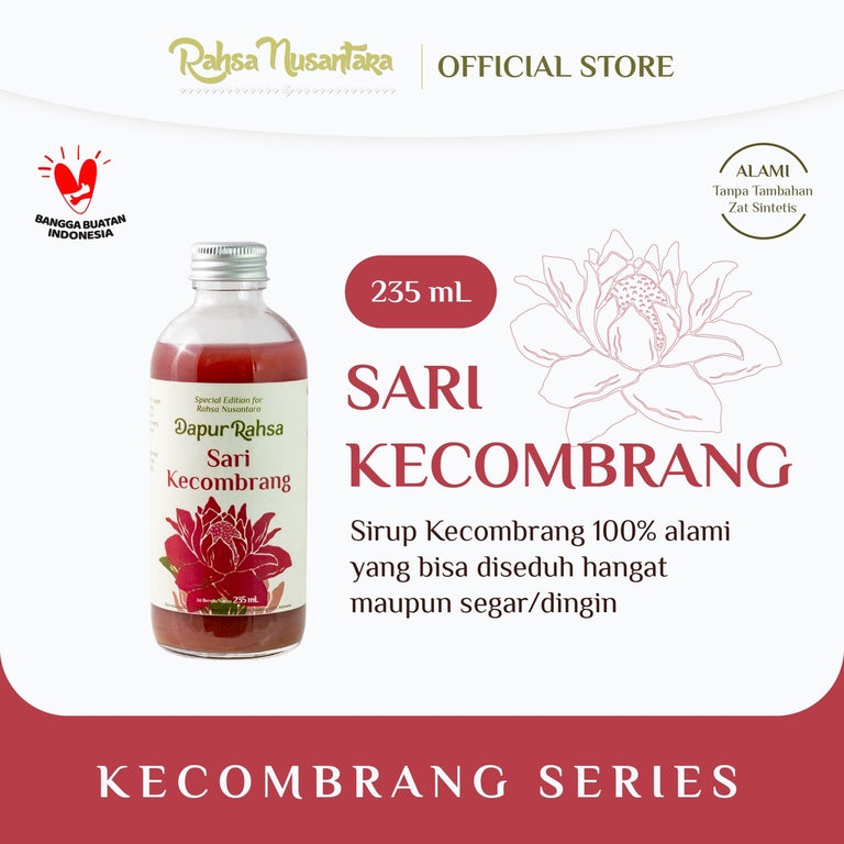 Limited Edition: Sari Kecombrang by Rahsa Nusantara | Sirup Herbal Alami