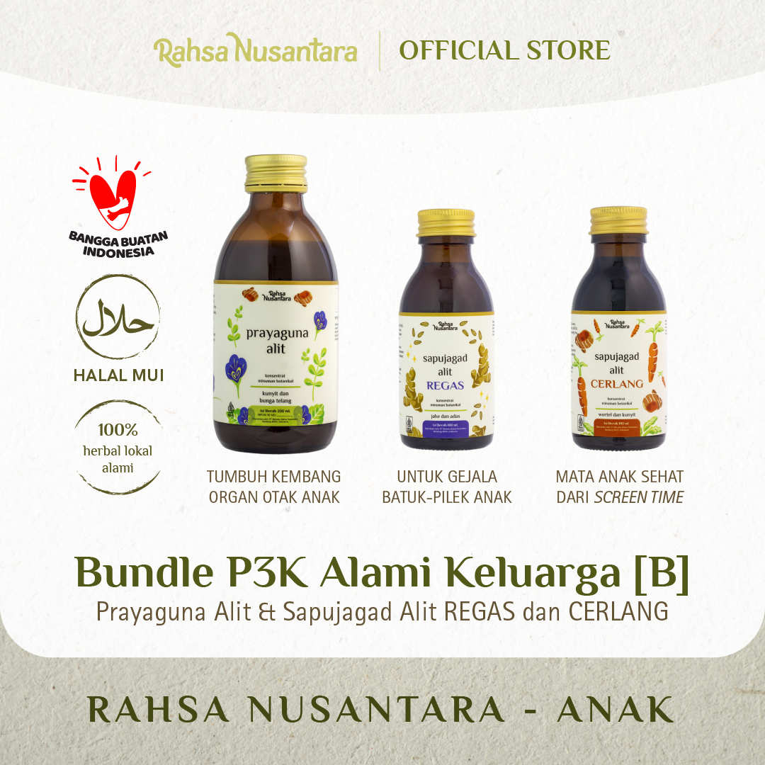 Paket P3K Alami Keluarga By Rahsa Nusantara | Vitamin Herbal Keluarga