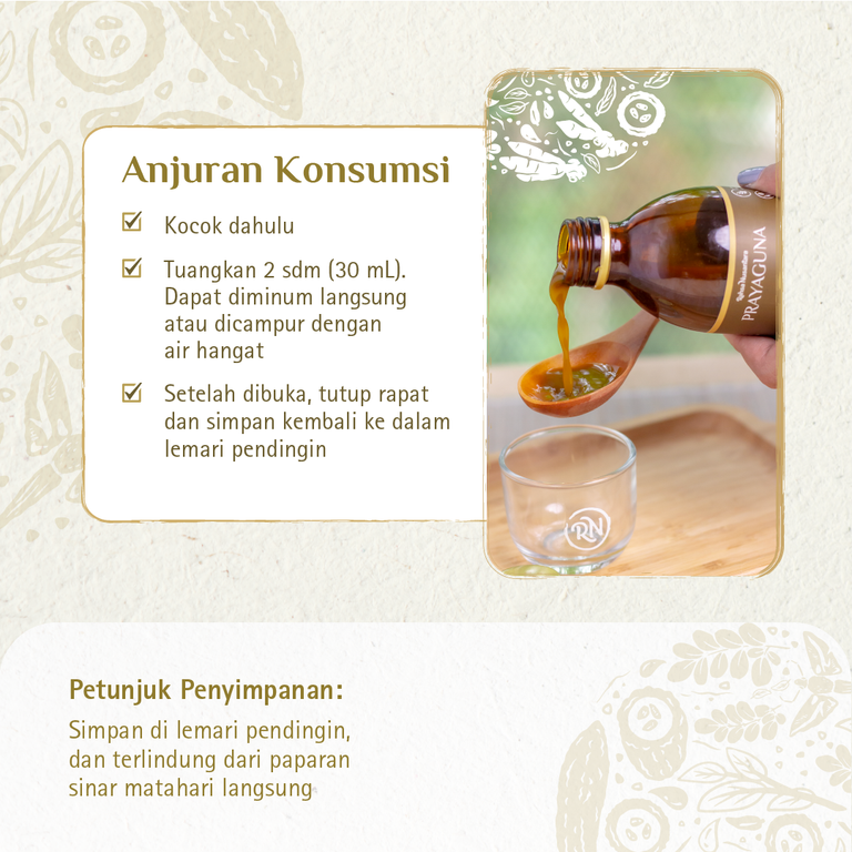 Prayaguna 200mL | BPOM - Suplemen Herbal Dewasa Adaptogen Otak | by Rahsa Nusantara