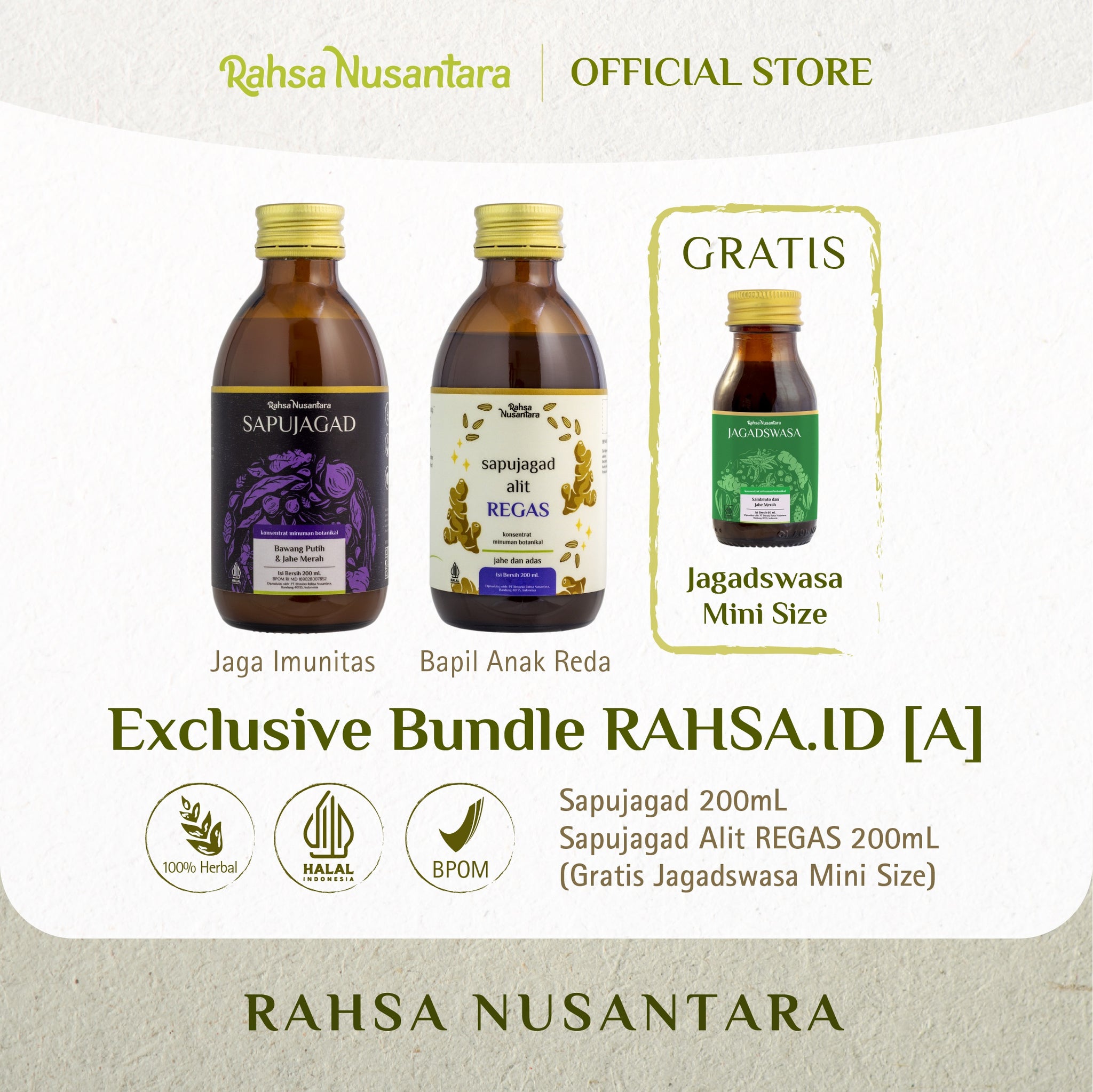 Exclusive Bundle Rahsa.id GRATIS JAGADSWASA