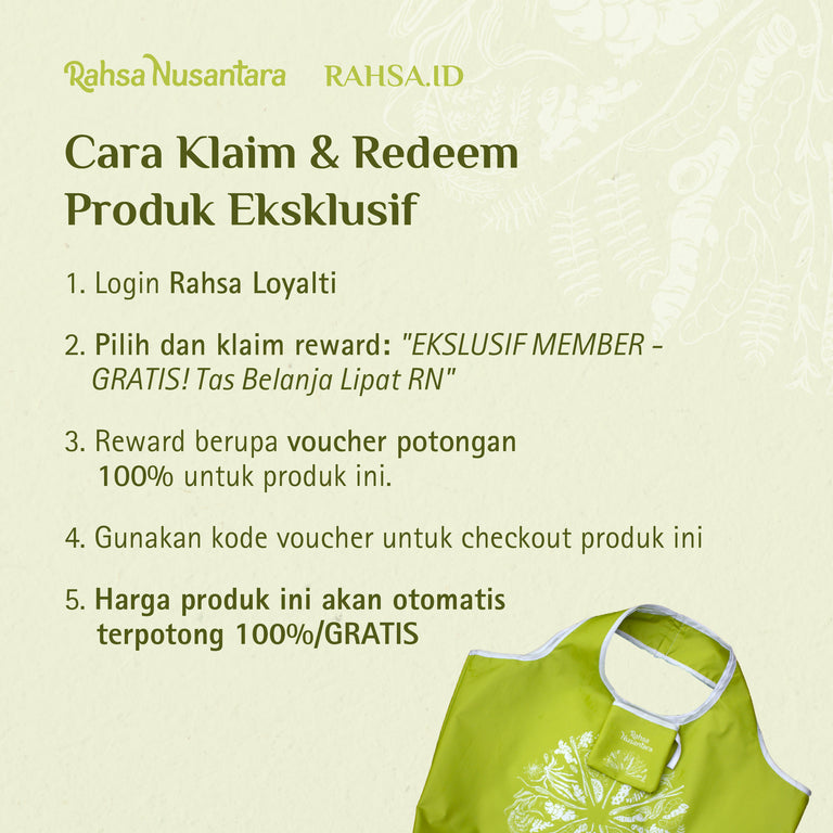 Gratis Shopping Bag Lipat Eksklusif - Tukar Poin Rahsa Loyalti