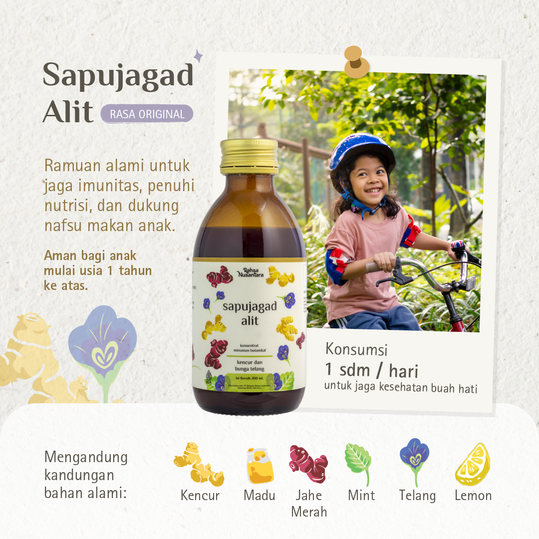 Sapujagad Alit by Rahsa Nusantara Vitamin Herbal Daya Tahan Tubuh