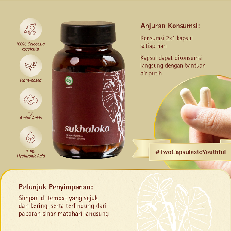 [Kamis Youthful]  Buy 2 Get 1 FREE Collagen Booster Sukhaloka | Glowing untuk awet muda