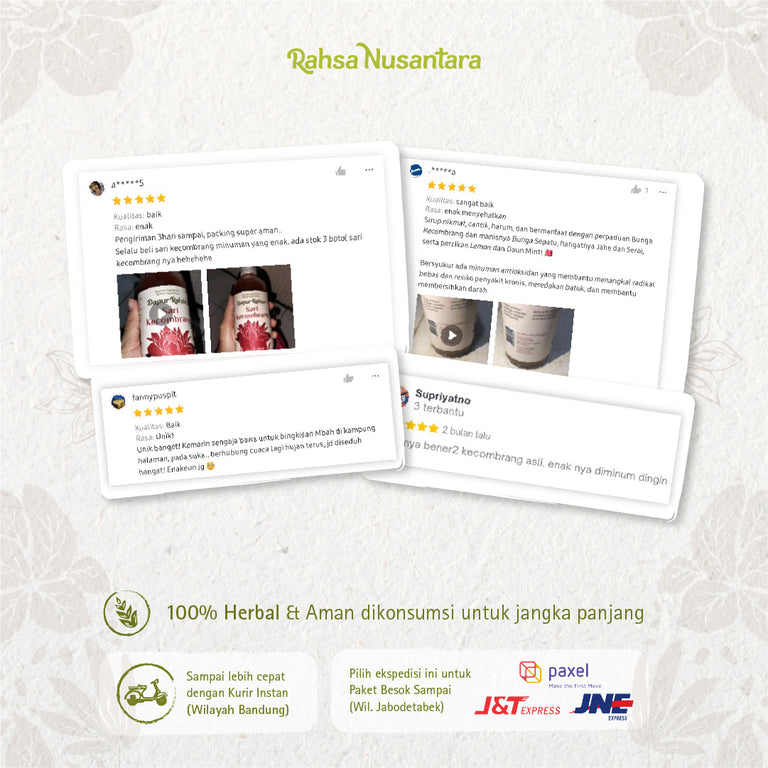 Limited Edition: Sari Kecombrang by Rahsa Nusantara | Sirup Herbal Alami