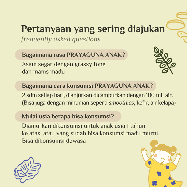 Prayaguna Alit 200mL I Suplemen Herbal BPOM Tumbuh Kembang Otak