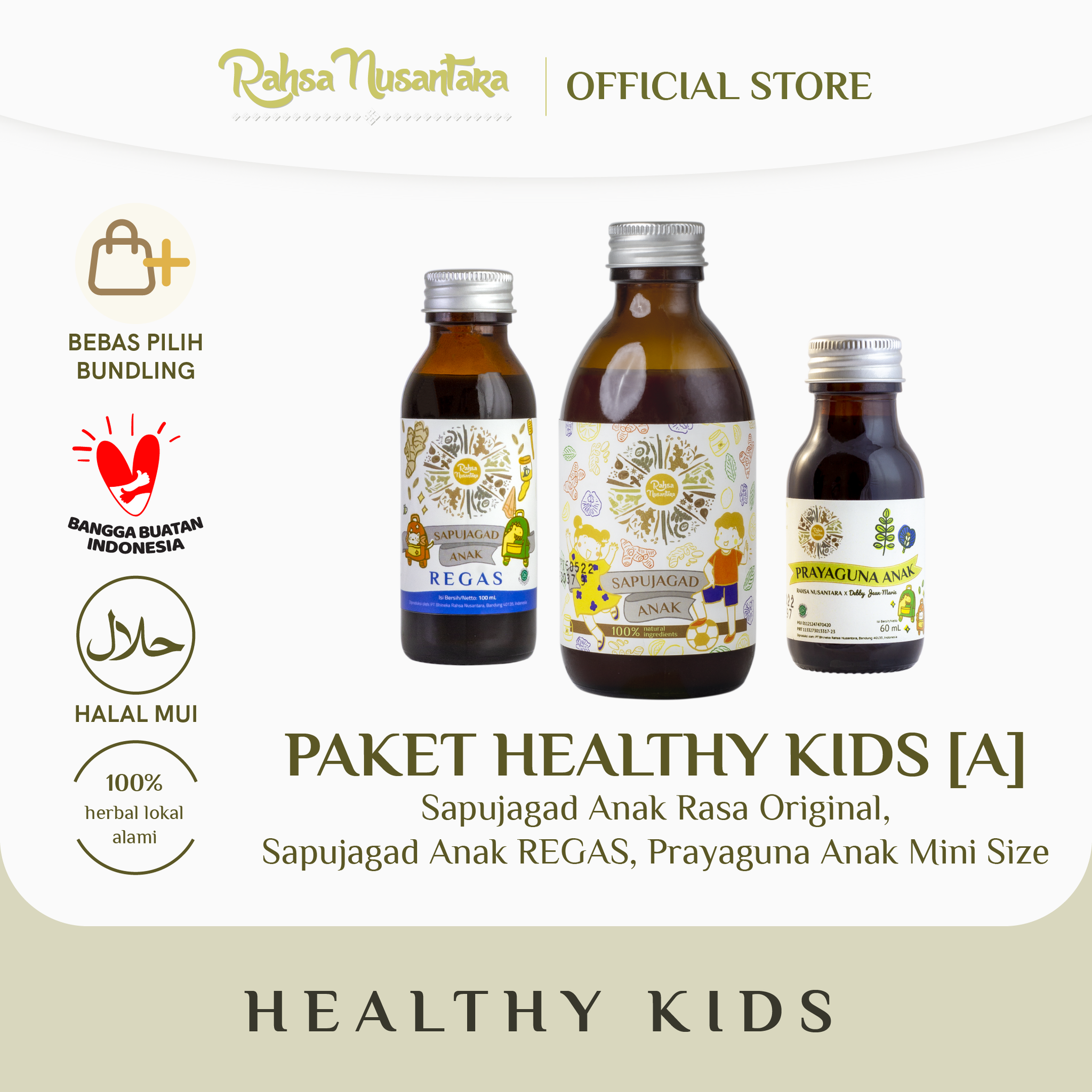 PAKET HEALTHY KIDS 200K By Rahsa Nusantara