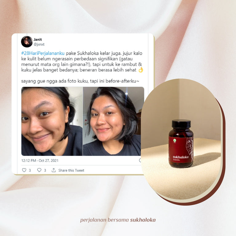 Sukhaloka 60 Capsule | BPOM - Plant-Based Collagen Booster - Healthy Glow | by Rahsa Nusantara